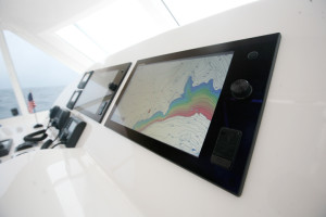 NavNet TZ's sleek edge to edge glass displays look good on any boat.