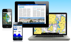 Navionics' line of apps are designed for smart devices such as tablets and smart-phonesalong with your laptop.