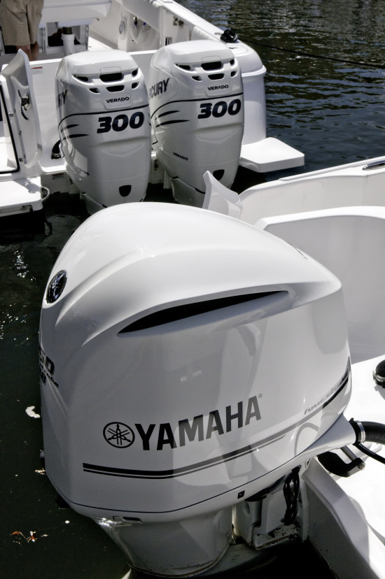 Yamaha and Mercury's four stroke outboards