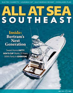 All At Sea - The Southeast's Waterfront Magazine - May 2013